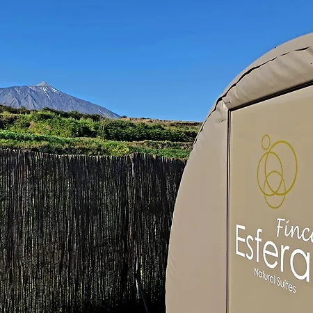 Burbuja Finca Esferas Роскошный шатер Санта-Крус-де-Тенерифе