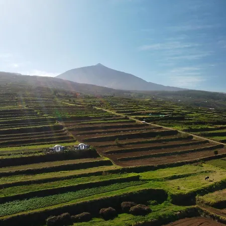 Burbuja Finca Esferas Campo de lujo Santa Cruz de Tenerife
